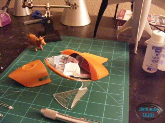 Moebius Models 1/128 Scale Spindrift Build
