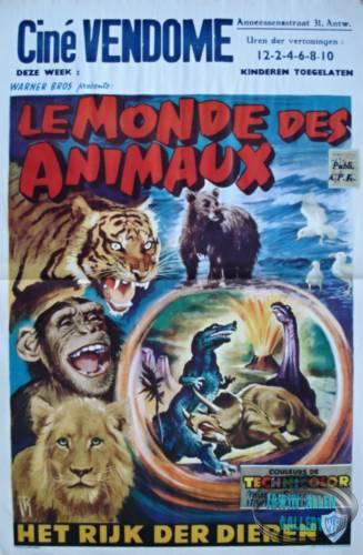 Belgian Animal World Poster