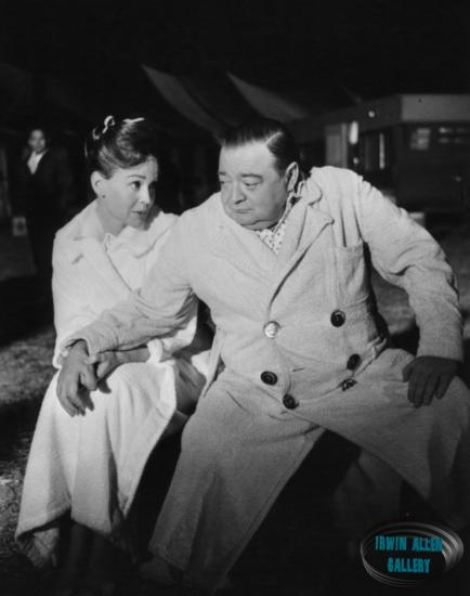 Kathryn Grant and Peter Lorre