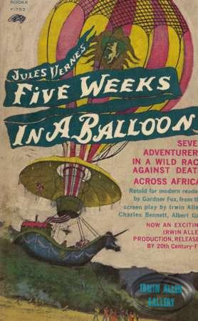 Five weeks in a ballon novel