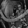 Cedric Hardwicke, Fabian and Richard Haydn in the balloon