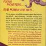 The Lost World novel back cover
