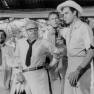 Jay Novello, Claude Rains, Michael Rennie, Fernando Lamas and Richard Haydn