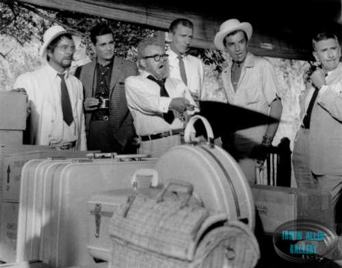 Jay Novello, David Hedison, Claude Rains, Michael Rennie, Fernando Lamas and Richard Haydn