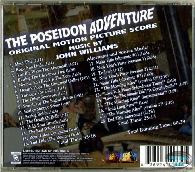 Limited edition Poseidon Adventure CD