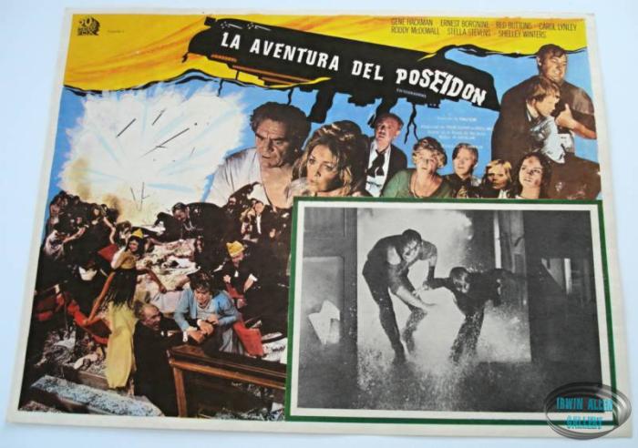 The Poseidon Adventure Spanish Lobby Card