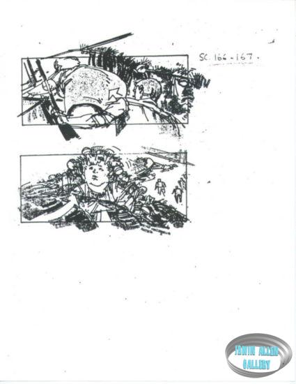 Scene 166, 167 - Pushing Belle Rosen through tree