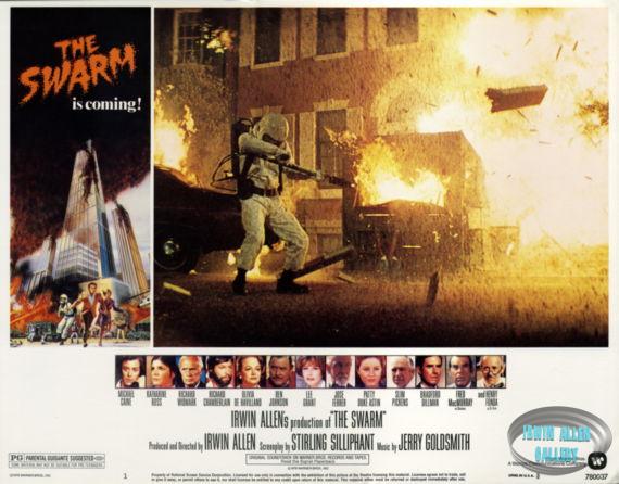 US 11x14 inch The Swarm Lobby Card #1