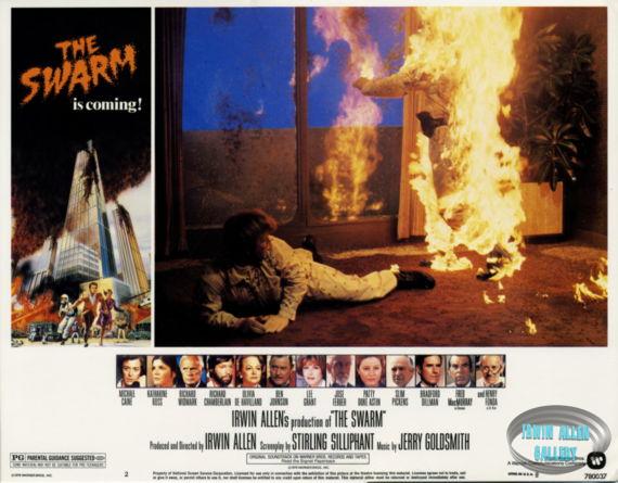 US 11x14 inch The Swarm Lobby Card #2