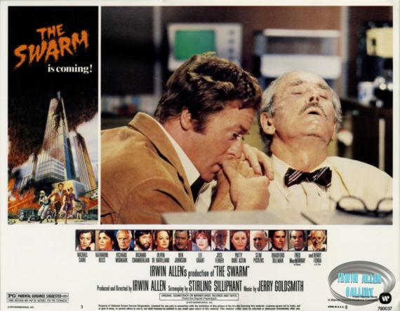 US 11x14 inch The Swarm Lobby Card #3