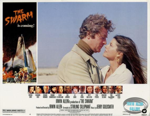 US 11x14 inch The Swarm Lobby Card #4