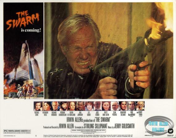 US 11x14 inch The Swarm Lobby Card #5