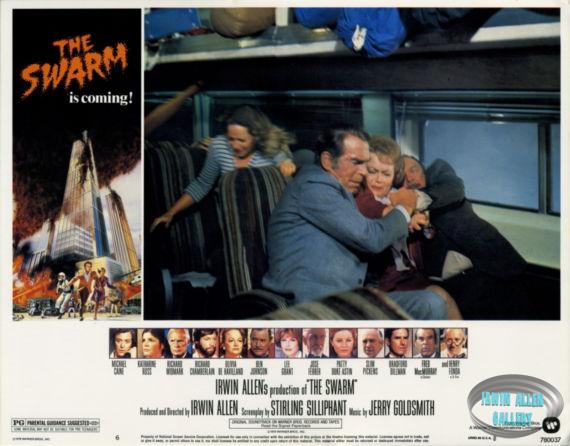 US 11x14 inch The Swarm Lobby Card #6
