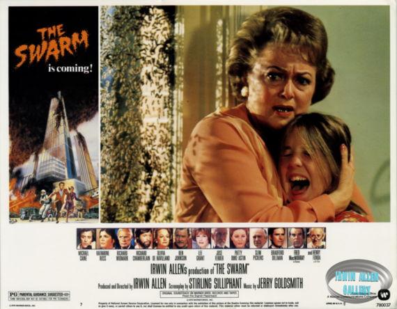 US 11x14 inch The Swarm Lobby Card #7