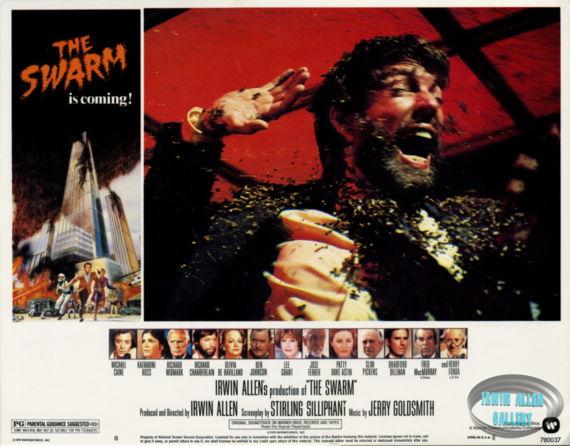 US 11x14 inch The Swarm Lobby Card #8