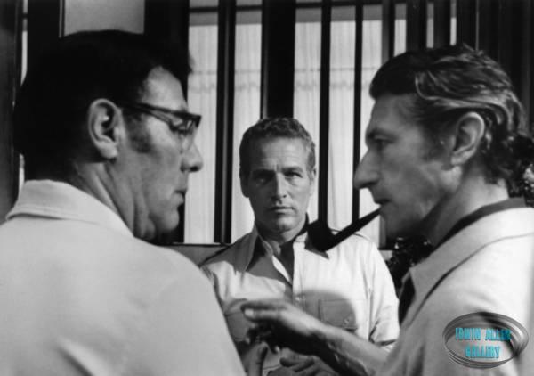 Irwin Allen, Paul Newman and John Guillermin
