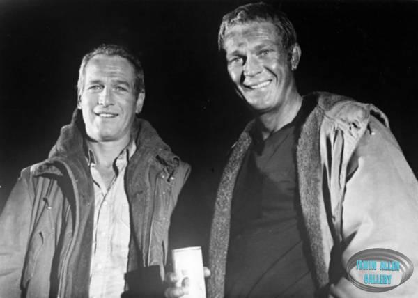 Paul Newman and Steve McQueen