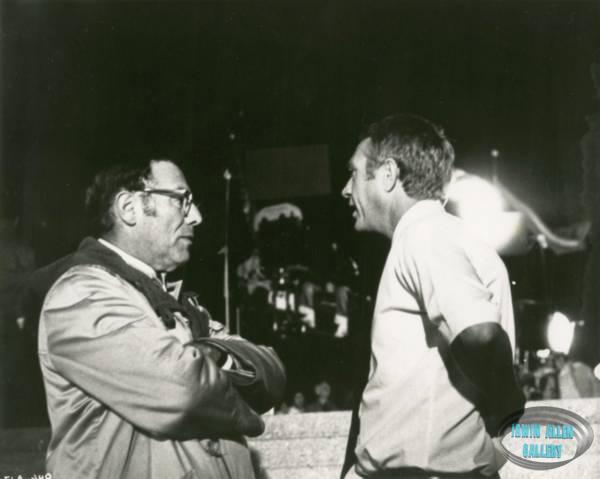 Steve McQueen and Irwin Allen