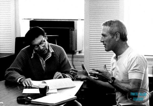 Irwin Allen and Paul Newman