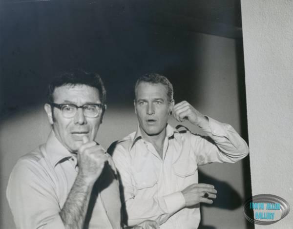 Irwin Allen and Paul Newman