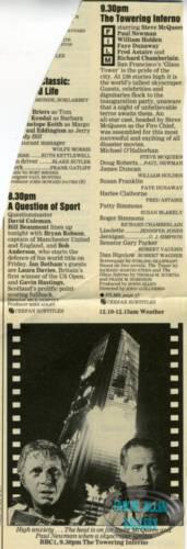 British Radio Times TV Listing
