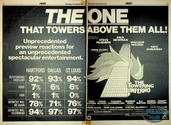 Variety Towering Inferno Ad 27 Nov 1974