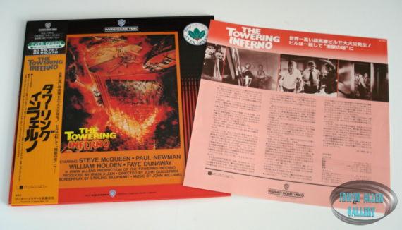 Towering Inferno Japanese Laser Disc