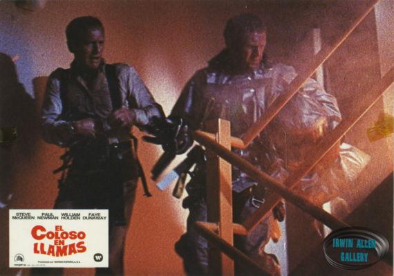 The Towering Inferno Spanish Lobby Card