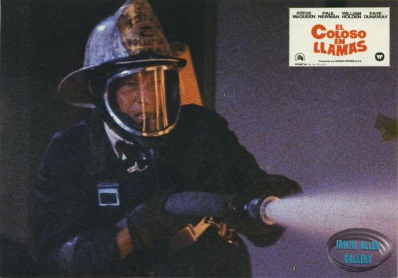 The Towering Inferno Spanish Lobby Card