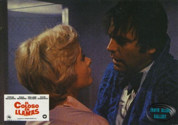 The Towering Inferno Spanish Lobby Card