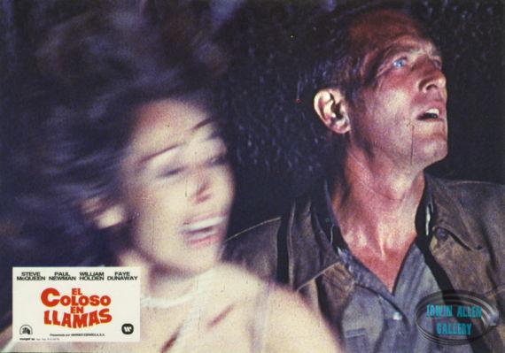 The Towering Inferno Spanish Lobby Card