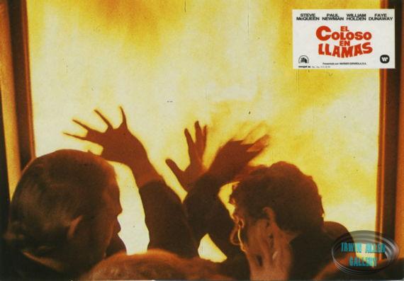 The Towering Inferno Spanish Lobby Card
