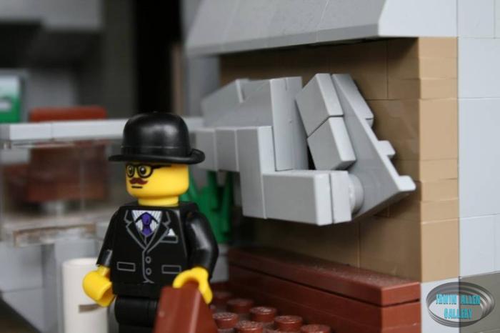 Lego Tower Office Reception