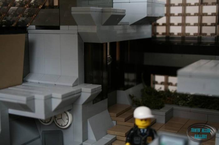 Lego Tower Office Reception