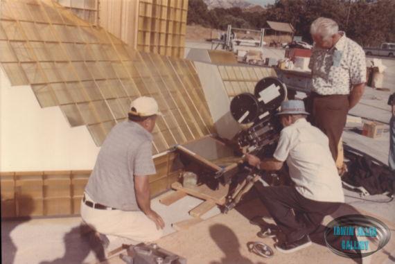 Filming low point of view with a mirror