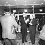 Mayor Joseph Alioto being interviewed