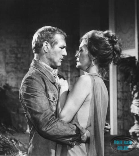 Paul Newman and Faye Dunaway