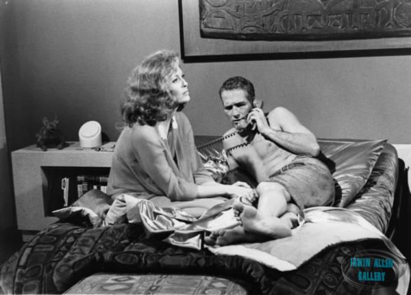 Faye Dunaway and Paul Newman