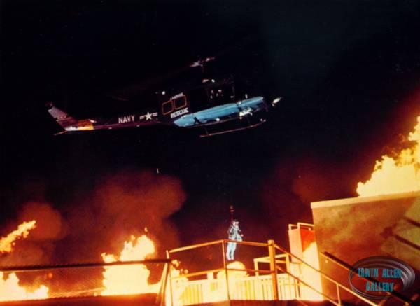 Chief O'Hallorhan lowered onto the tower