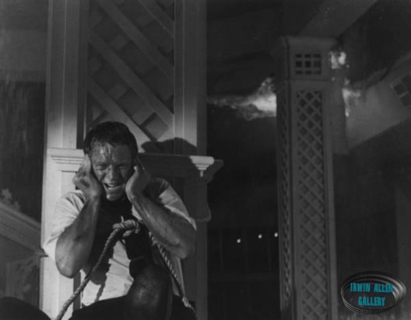 Steve McQueen about to get soaked