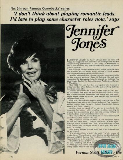 Photoplay March 1975 Towering Inferno Article