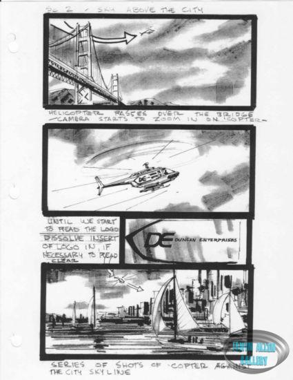 Scene 2 - Helicopter above the city