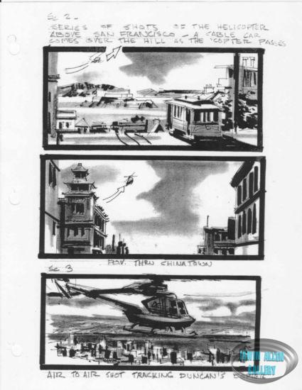 Scenes 2 to 3 -  Helicopter over San Francisco