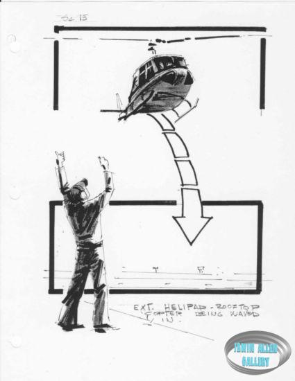 Scene 15 - Rooftop helipad