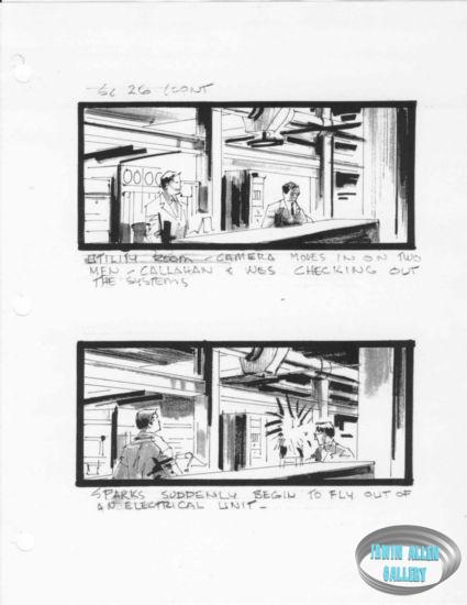 Scene 26 - Sparks fly out of electrical unit