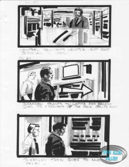 Scenes 29 to 30 - Central security center