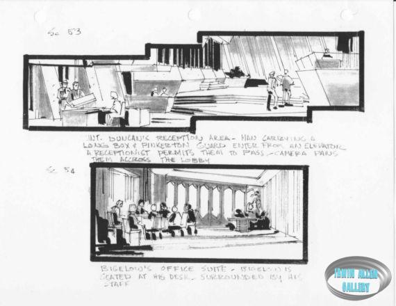 Scenes 53 to 54 - Bigelow's office suite