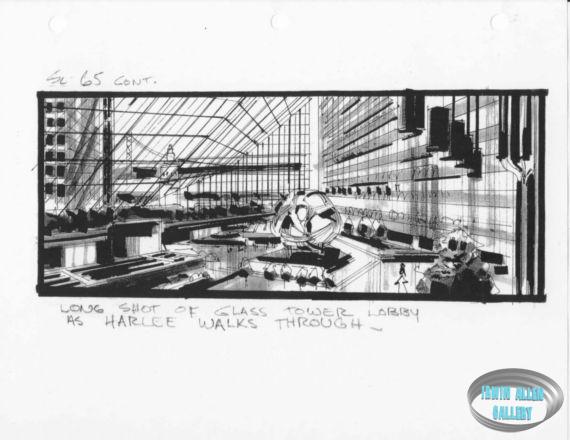 Scene 65 - Glass tower lobby
