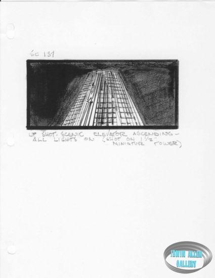 Scene 137 - Scenic elevator ascending