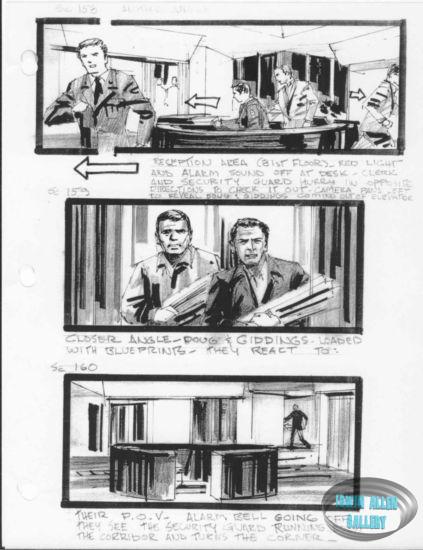 Scenes 158 to 160 - Doug and Giddings on 81st floor